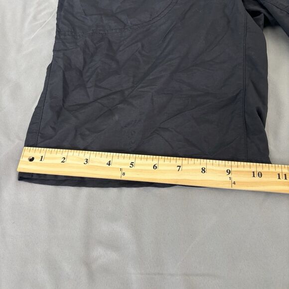 REI Shorts Womens Sz 12 Black Hiking Shorts 5-pocket Wicking UPF 50+ - Picture 6 of 12